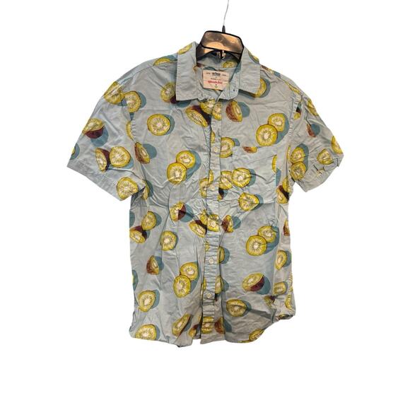 Urban Pipeline Awesomely Soft Ultimate Shirt Kiwis Button Down Medium - Picture 1 of 4
